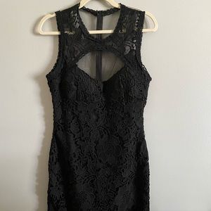 Black “empress” dress